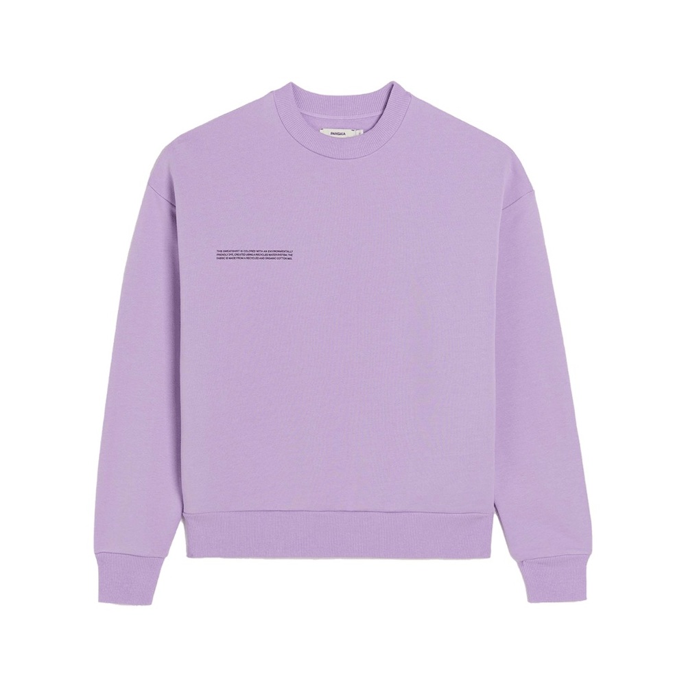 Pangaia 365 Heavyweight Unisex Crew Neck sweater in Orchid